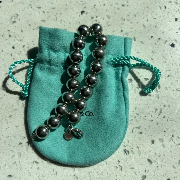 Tiffany & Co. Sterling Silver Ball Bracelet - Picture 3 of 3